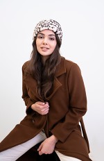Opaska Art Of Polo 23472 Fuzzy Leopard damska