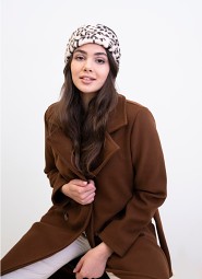 Opaska Art Of Polo 23472 Fuzzy Leopard damska