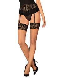 Pończochy Obsessive Serafia Stockings XS-L