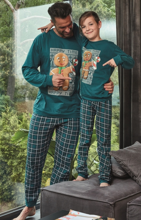 Piżama Cornette Kids Boy 593/153 Cookie 4 dł/r 86-128