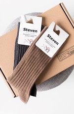 Skarpety Steven art.053 Organic Cotton & Bio Camel 35-40