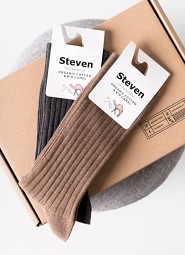 Skarpety Steven art.053 Organic Cotton & Bio Camel 35-40