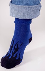 Skarpety YOCLUB SKF-0003C Boy Frotte Wywijane 17-34