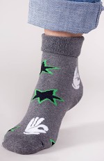 Skarpety YOCLUB SKF-0003C Boy Frotte Wywijane 17-34