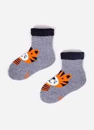 Skarpety YOCLUB SKF-0003C Boy Frotte Wywijane 17-34