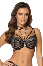 Biustonosz push-up Kinga PU-1059 Tie