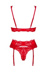 Komplet Obsessive Amor Cherris Set S-XL