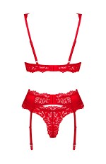 Komplet Obsessive Amor Cherris Set S-XL