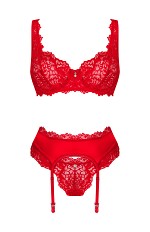 Komplet Obsessive Amor Cherris Set S-XL