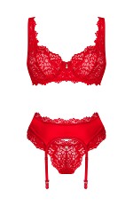 Komplet Obsessive Amor Cherris Set S-XL