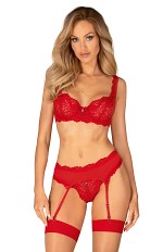 Komplet Obsessive Amor Cherris Set S-XL