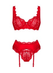 Komplet Obsessive Amor Cherris Set S-XL