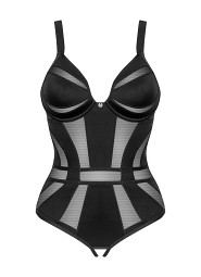 Body Obsessive Chic Amoria Crotchless Teddy XS-2XL