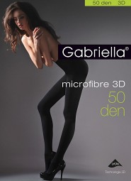 Rajstopy Gabriella 120 Microfibre 3D 50 den 5-XL