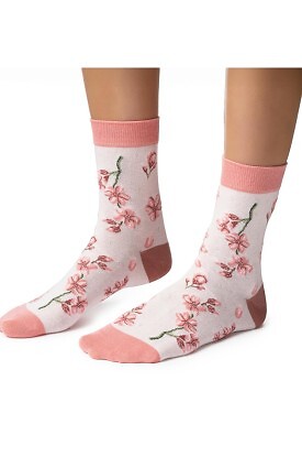 Skarpety Steven art.017 Planeta Ziemia 35-40 - zdjęcie 2