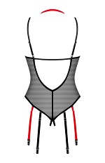 Body Obsessive Glandez Crotchless Teddy XS-2XL