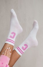 Skarpety Milena 0200 Litera C z paskami 37-41