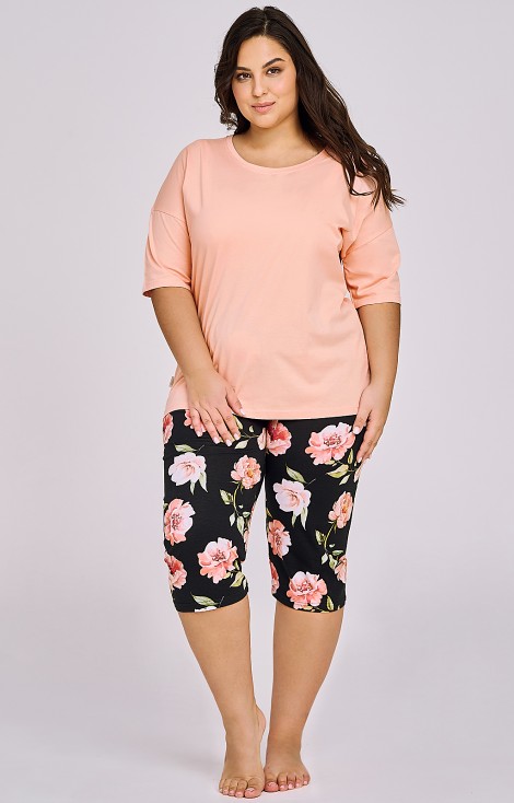 Piżama Taro Margot 3161 3/4 2XL-4XL L24 damska
