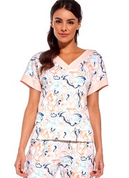 Piżama Cornette 815/278 Melissa kr/r S-2XL damska