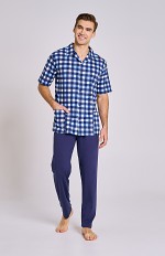 Piżama Taro Sammuel 3183 kr/r M-2XL męska rozpinana