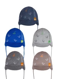Czapka AJS 48-049 chłopięca