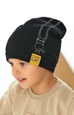 Czapka AJS 48-089 chłopięca