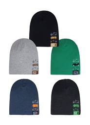 Czapka AJS 48-053 chłopięca
