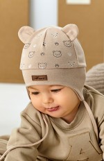 Czapka AJS 48-021 chłopięca
