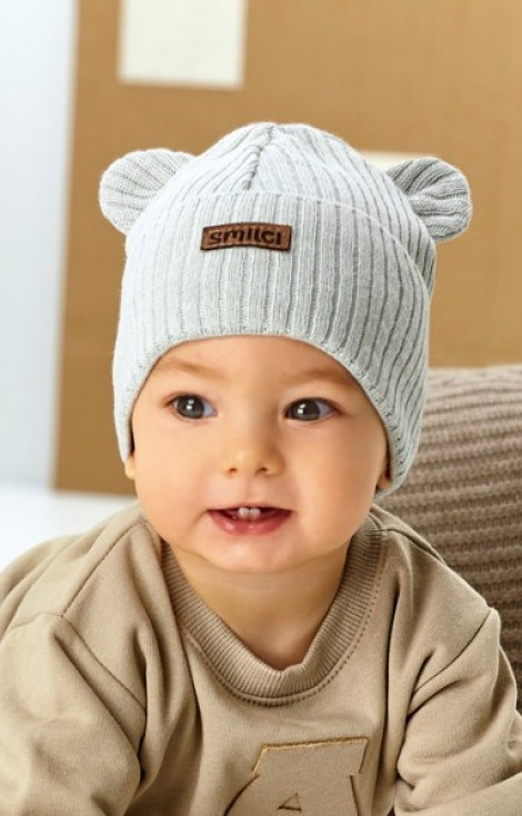 Czapka AJS 48-019 chłopięca