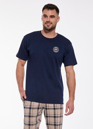 Piżama Cornette 136/166 Canada kr/r 3XL-5XL męska