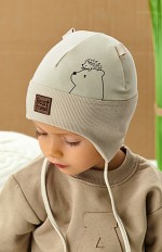 Czapka AJS 48-057 chłopięca