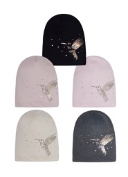 Czapka AJS 48-099 dziewczęca