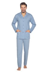 Piżama Regina 463 dł/r 2XL-3XL L24 męska rozpinana