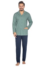 Piżama Regina 463 dł/r 2XL-3XL L24 męska rozpinana