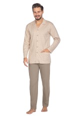 Piżama Regina 463 dł/r 2XL-3XL L24 męska rozpinana