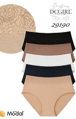 Figi DC Girl 29190 damskie A'12 modal M-XL