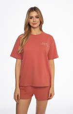 Piżama Henderson Ladies 41314 Abstract kr/r S-2XL