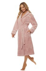 Szlafrok L&L 2084 Satyn długi 3XL damski