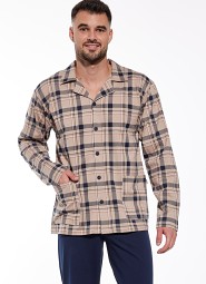 Piżama Cornette 114/67 dł/r S-2XL męska rozpinana