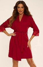 Szlafrok De Lafense 342 Fanny 3XL-4XL damski