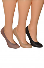 Baleriny Rebeka damskie 0708 silikon 35-42