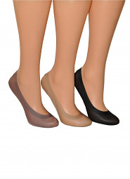 Baleriny Rebeka damskie 0708 silikon 35-42