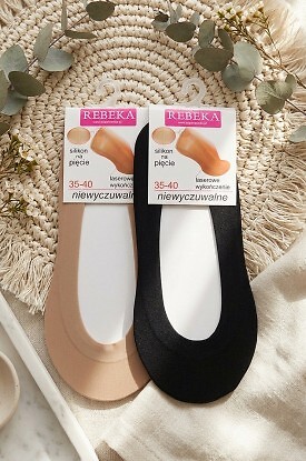 Baleriny Rebeka damskie 0708 silikon 35-42