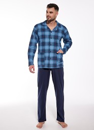 Piżama Cornette 114/69 dł/r S-2XL męska rozpinana