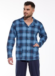Piżama Cornette 114/69 dł/r S-2XL męska rozpinana