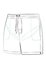 Szorty kąpielowe Self SM 27 N Travel Shorts S-3XL