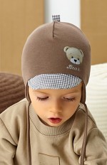 Czapka AJS 48-052 chłopięca
