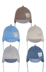 Czapka AJS 48-052 chłopięca