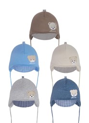 Czapka AJS 48-052 chłopięca