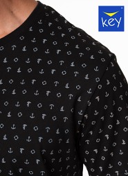 Piżama Key MNS 901 A24 kr/r M-2XL męska